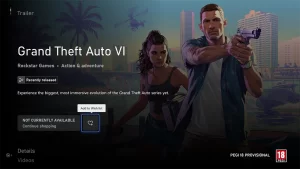 Rock Geek: GTA 6 aparece na Xbox Store, porém... 2 IBAGEM GTA 6 XBOX STORE