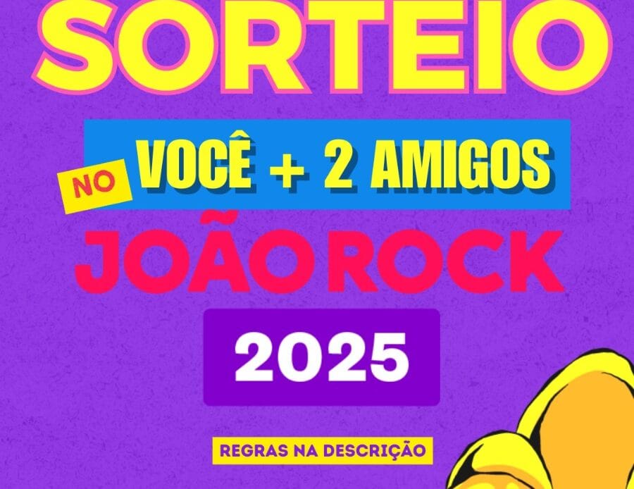 Você + 2 amigos no João Rock 1 Joao Rock
