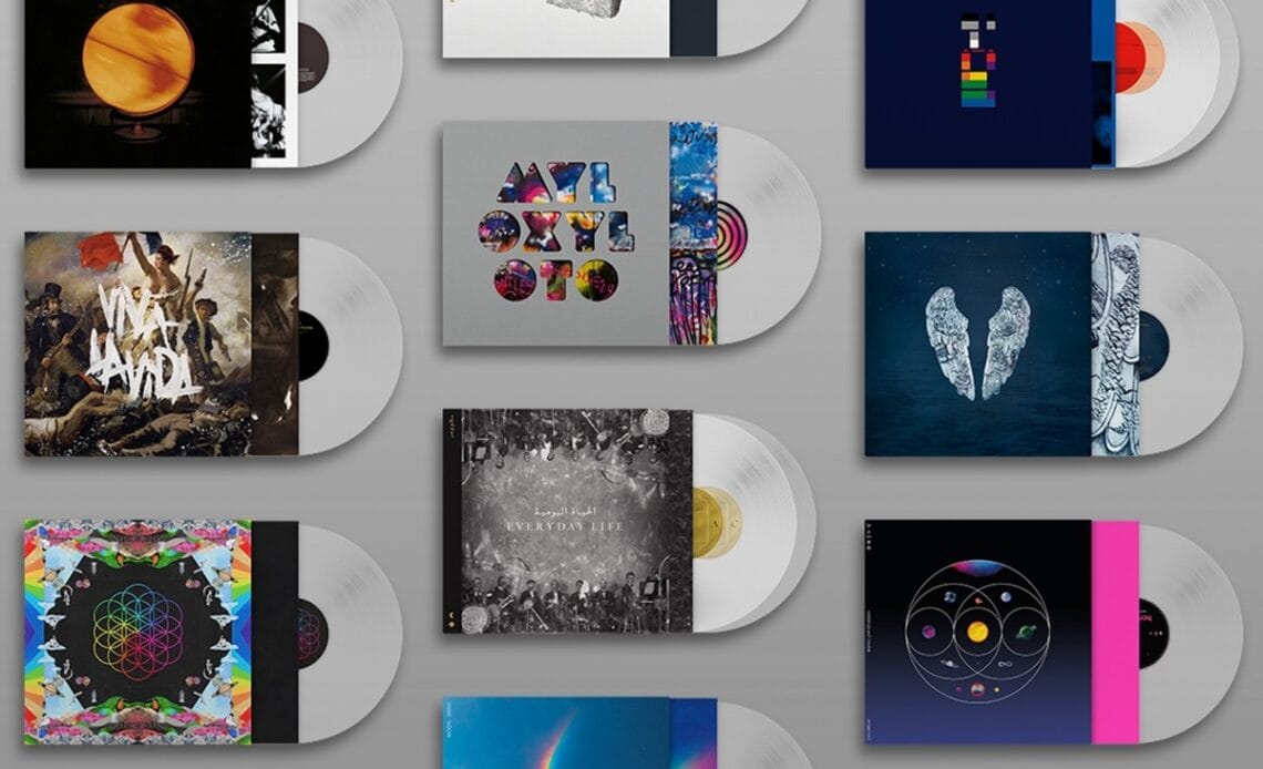 coldplay discos de vinil