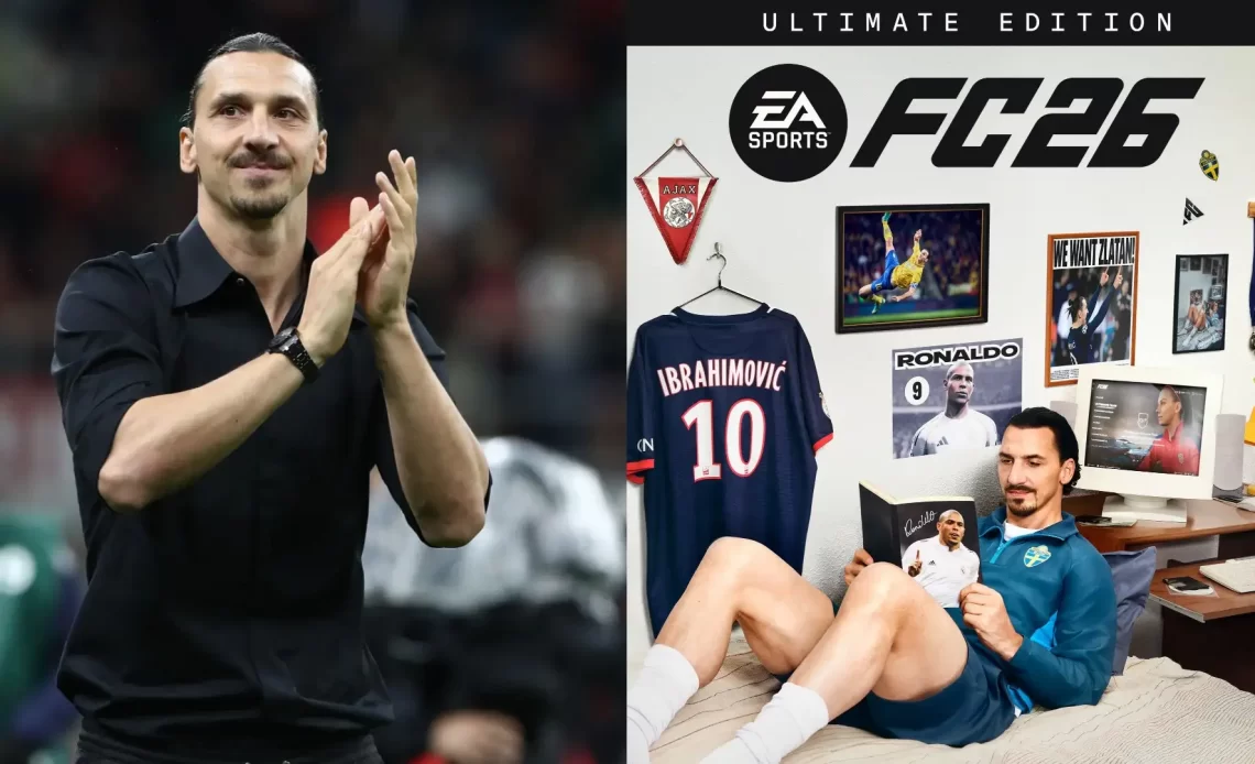Rock Geek: Ibrahimović estampa capa do EA Sports FC 26 1 IBAGEM IBRA EA