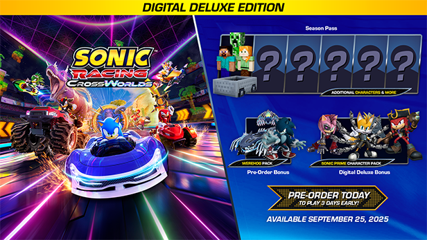 Rock Geek: SEGA divulga novo trailer de Sonic Racing: CrossWorlds! 1 IBAGEM SANIC