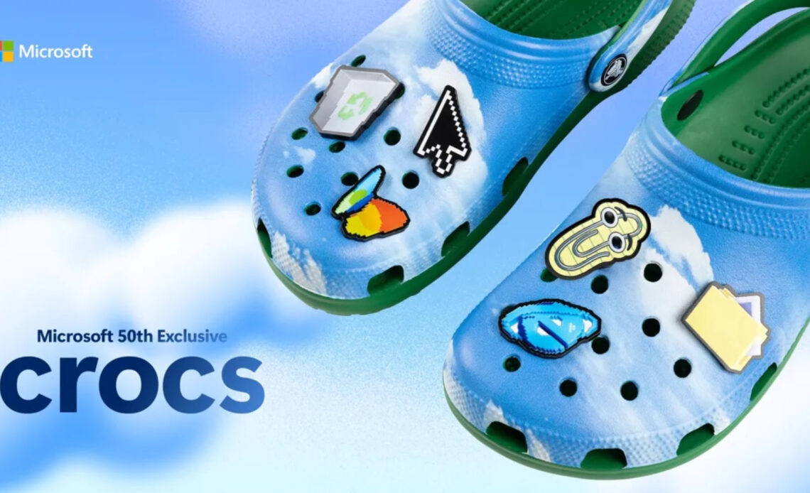 Rock Geek: Microsoft lança Crocs com tema do Windows XP 1 IBAGEM CROCS WINDOWS XP