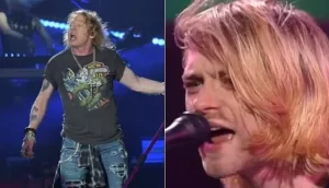Kurt Cobain vs. Axl Rose: a rivalidade que virou símbolo do rock nos anos 90 2 IBAGEM AXL COBAIN