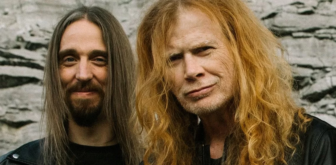 Dirk Verbeuren abre o jogo sobre Dave Mustaine: “se não curtir, ele fala na sua cara” 1 IBAGEM DIRK E DAVE