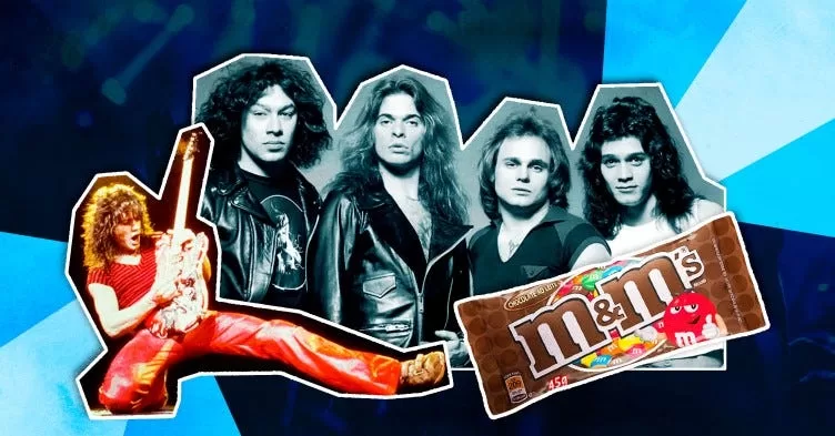 Van Halen e os M&M’s marrons: o detalhe mais rock n’ roll da história tinha um motivo sério 1 IBAGEM MM VAN HALEN