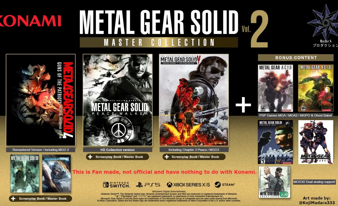 Rock Geek: Metal Gear Solid: Master Collection recebe update final e entra na era HD de vez 1 IBAGEM METAL GEAR