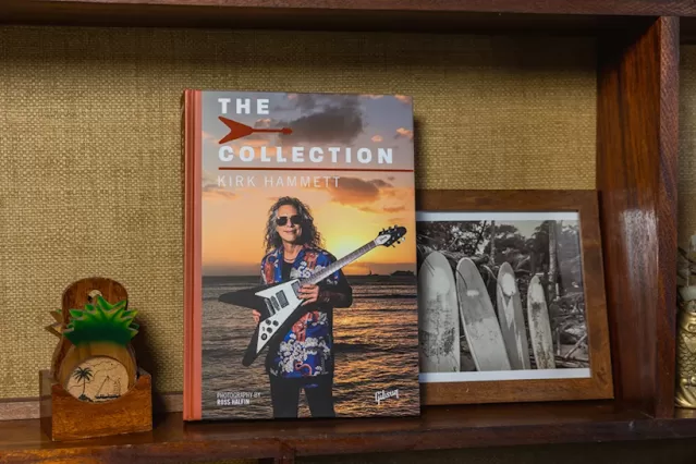 Kirk Hammett solta vídeo completo da tour do livro “The Collection” 1 IBAGEM KIRK