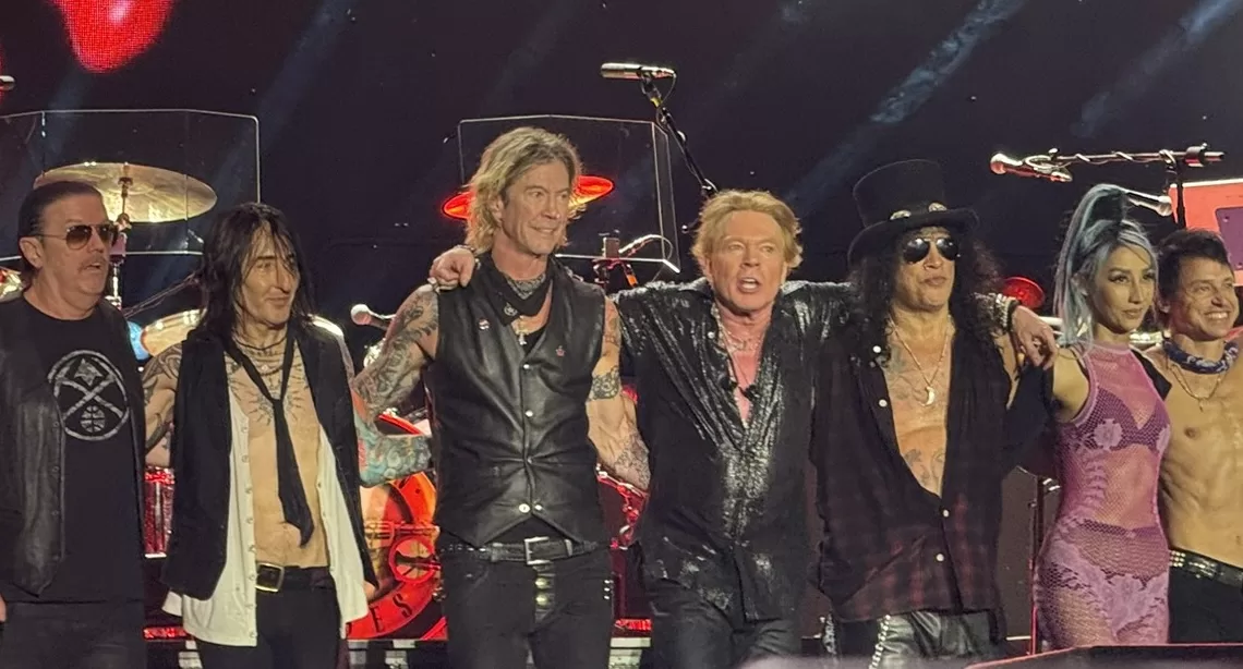Rock Internacional vira pista de dança no Pará: de Guns N' Roses a Coldplay, clássicos ganham versão brega e conquistam multidões 1 IBAGEM GUNS