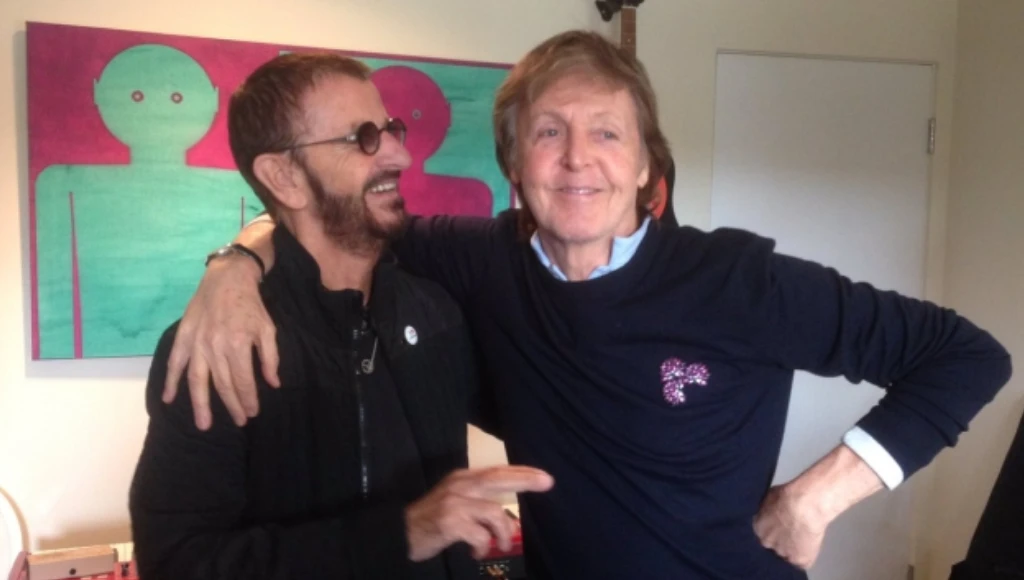 Paul McCartney e Ringo Starr quebram a internet beatlemaníaca com primeiro dueto oficial: “Home to Us” 1 IBAGEM RINGO E PAUL