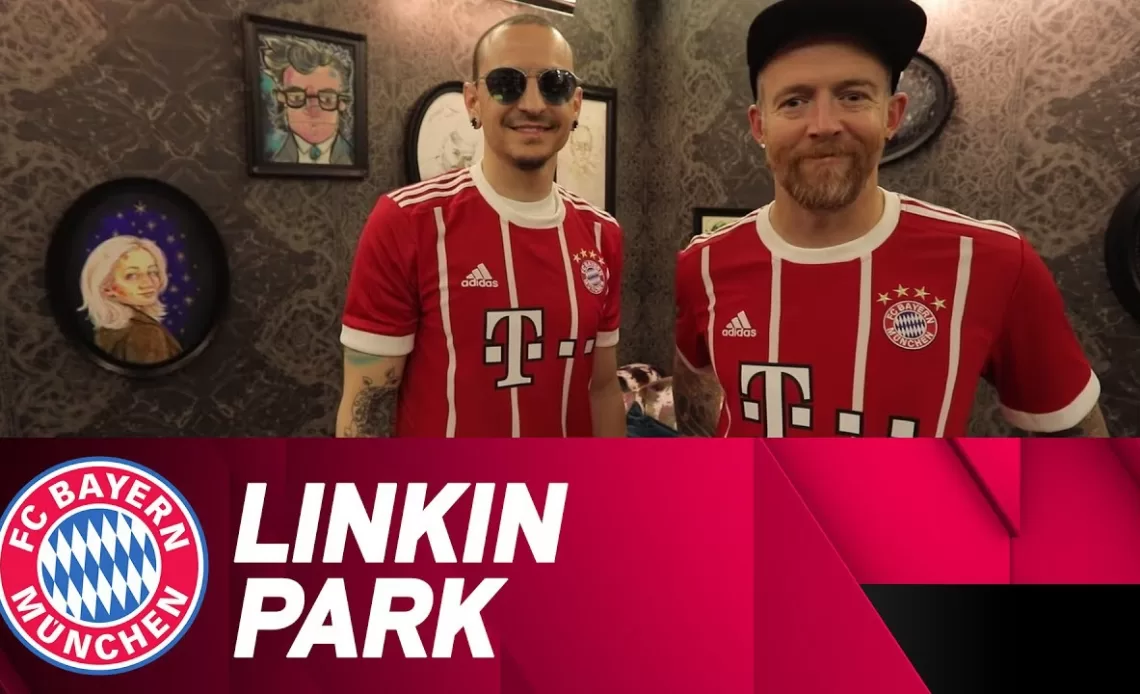 Linkin Park e Bayern de Munique entram em campo juntos em coleção oficial que mistura rock e futebol 1 IBAGEM LINKIN BAYERN