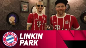 Linkin Park e Bayern de Munique entram em campo juntos em coleção oficial que mistura rock e futebol 2 IBAGEM LINKIN BAYERN